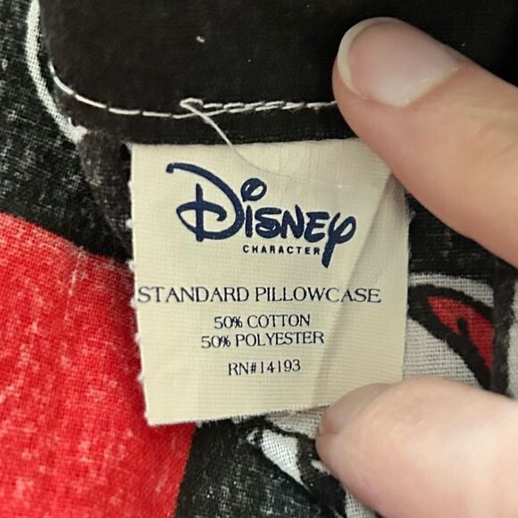 Vintage Disney Mickey Mouse Pillow case 90s Mickey pillowcase standard - Picture 5 of 5